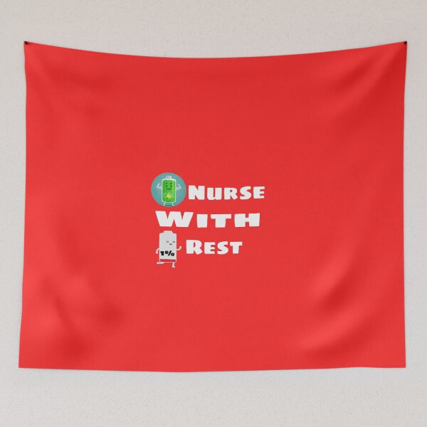 Item preview, 100% Nurse with 1% Rest designed and sold by Angees.