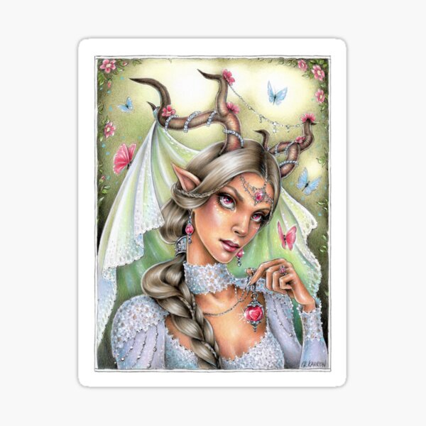 Fairy Bride Sticker