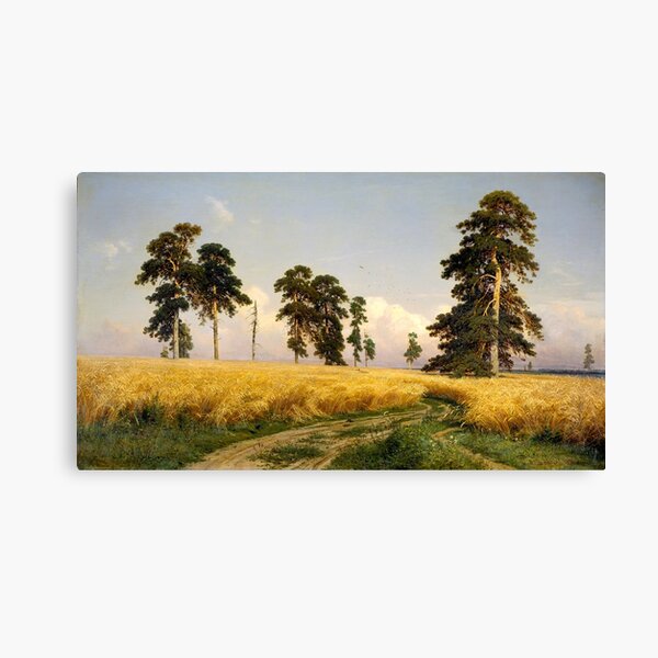 Ivan Shishkin - Rye Canvas Print