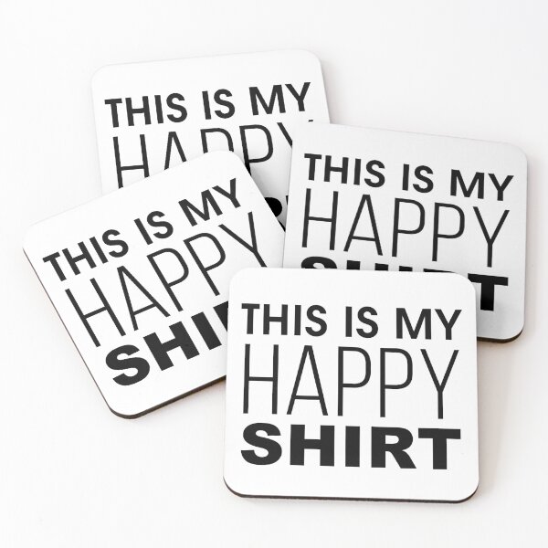 Item preview, THIS IS MY HAPPY SHIRT designed and sold by hope earp.