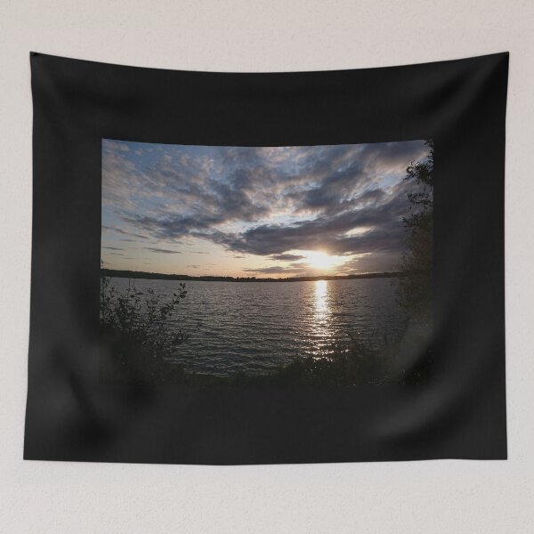Item preview, Sunset at Stewartby Lake designed and sold by Minniemoke.