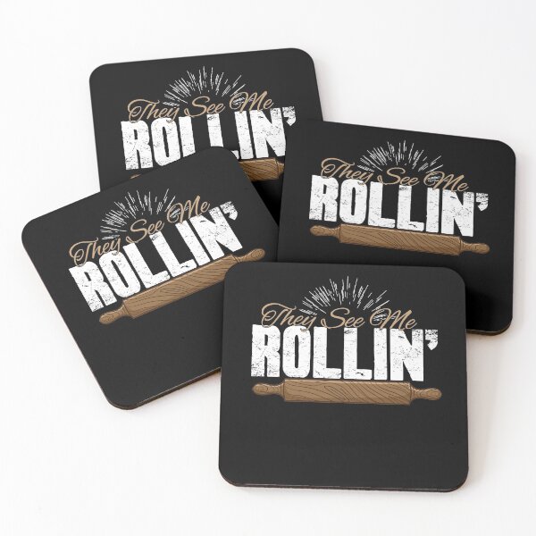 Item preview, They See Me Rollin' Baking designed and sold by Captain Mood.