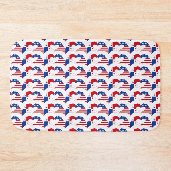 Item preview, We Heart Panama & USA Patriot Flag Series designed and sold by Carbon-Fibre Media.