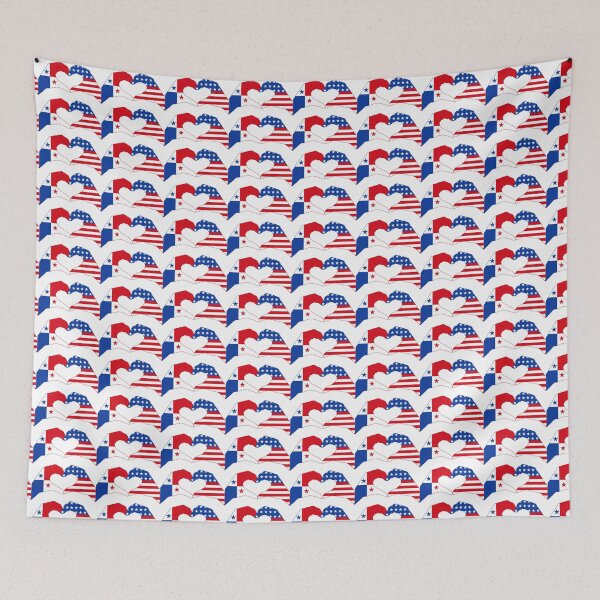 Item preview, We Heart Panama & USA Patriot Flag Series designed and sold by Carbon-Fibre Media.