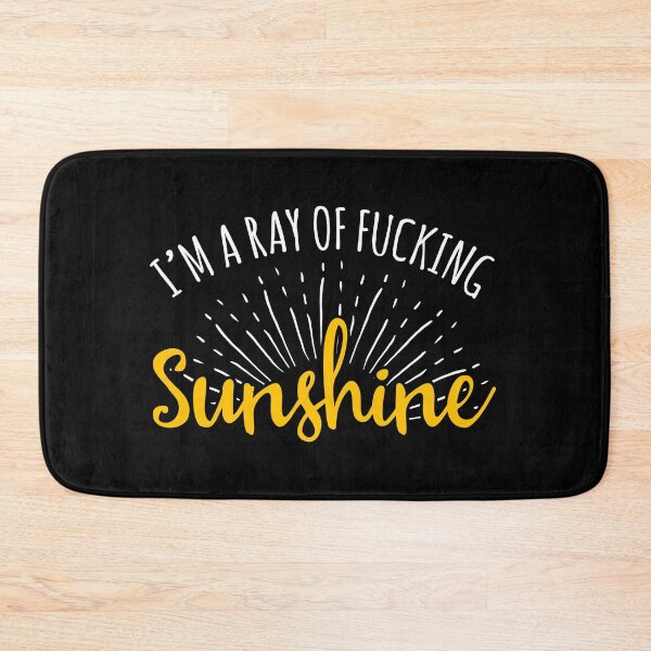 Item preview, I'm A Ray Of Fucking Sunshine T-shirt Design Motivational Sarcastic Way Of Speaking Sun Sunrays designed and sold by Customdesign200.