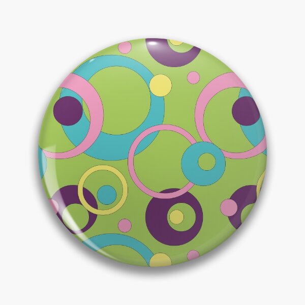 Item preview, Funky Green Circles designed and sold by Valerie Bennett.