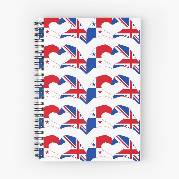 Item preview, We Heart Panama & UK Patriot Flag Series designed and sold by Carbon-Fibre Media.