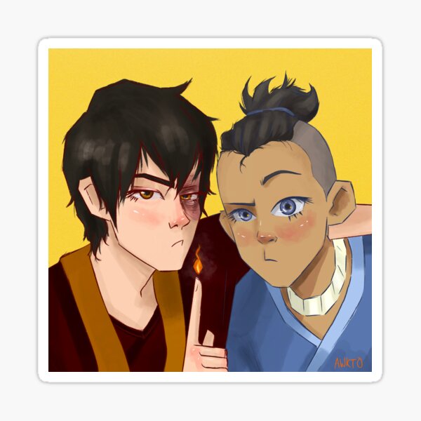ZUKO AND SOKKA Sticker