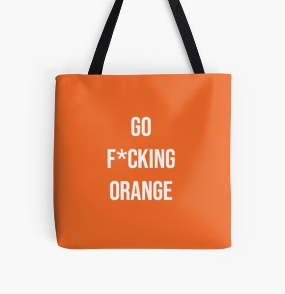 Syracuse Go Orange Bolsa estampada de tela