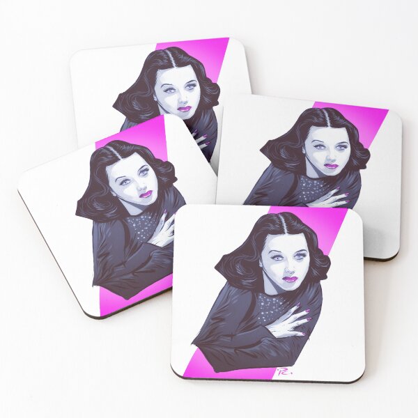 Item preview, Hedy Lamarr - An illustration by Paul Cemmick designed and sold by TIGERDAVER.