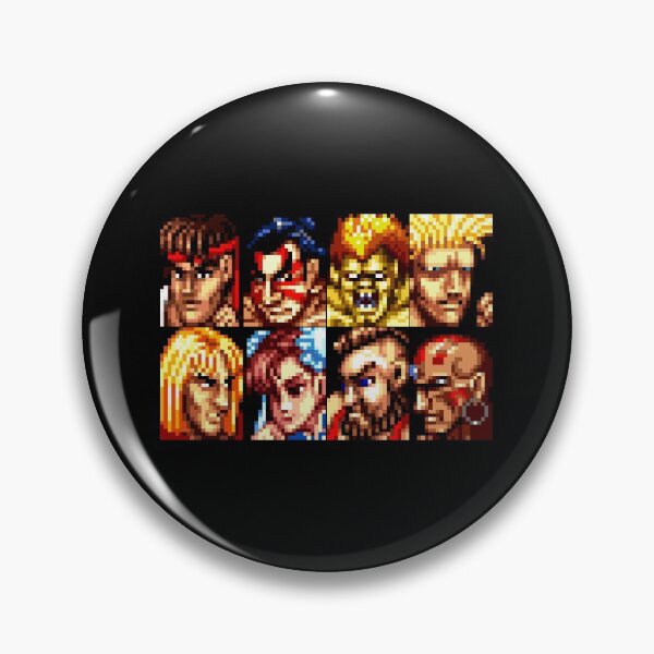 Item preview, Street Fighter Retro Character List designed and sold by dd2001.