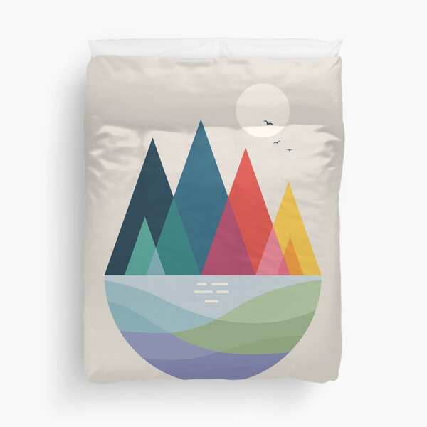 Somewhere Duvet Cover
