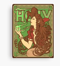 Materia Girl Canvas Print