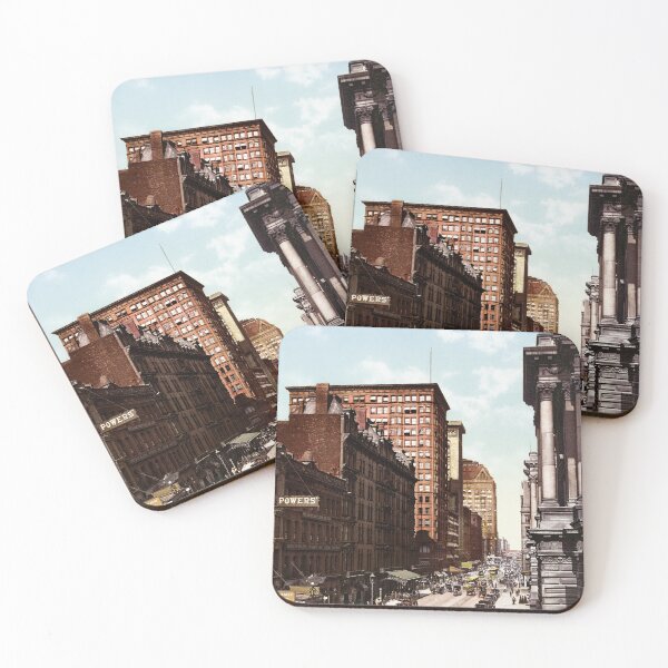 Item preview, Vintage Chicago - Randolph Street - 1900 Photochrom designed and sold by warishellstore.