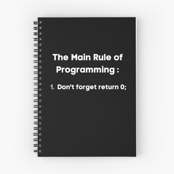 Item preview, The Main Rule of Programming - Best Funny Programmer Gift designed and sold by sviatos.