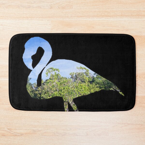 Item preview, Flamingo Silhouette Salt Marsh Cutout designed and sold by nickp1480.