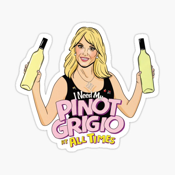 Artikel-Vorschau von Ich brauche meinen Pinot Grigio, designt und verkauft von mkarap.