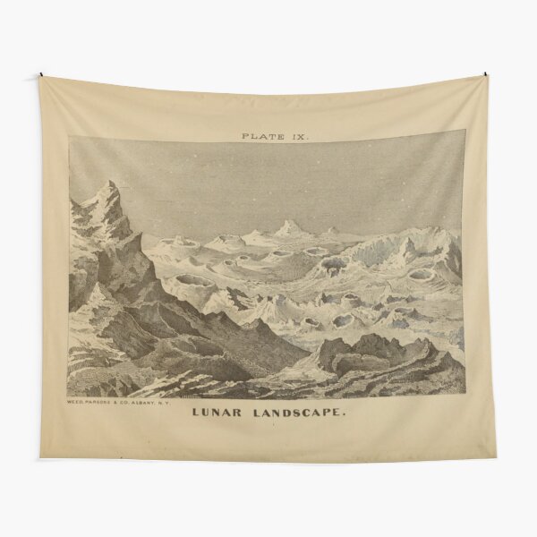 Item preview, Lunar Landscape designed and sold by BlueSpecsStudio.