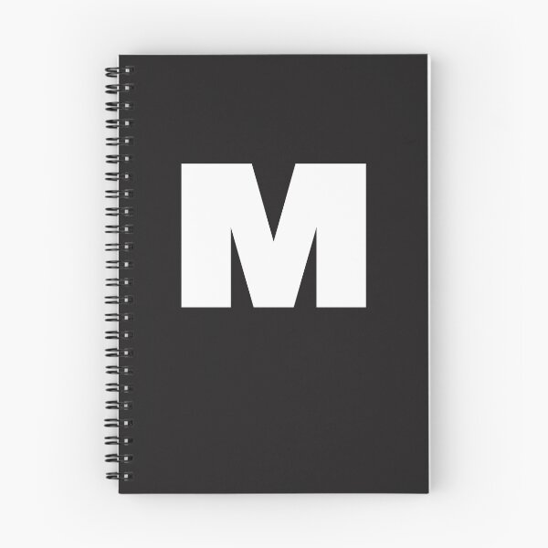 Item preview, Letter M Name Symbol Monogram Gift Men Women Boys Girls designed and sold by TeesByDesign.