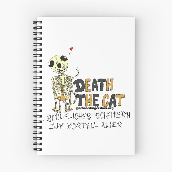 Item preview, Death the Cat (Portrait Edition in German) designed and sold by Schrödingers Box.