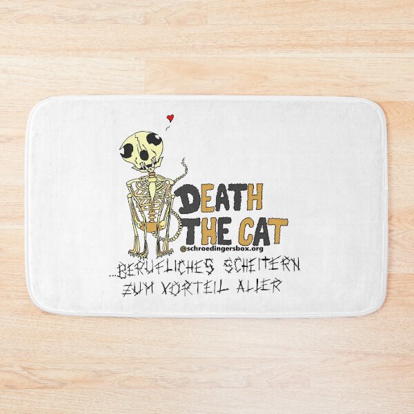 Item preview, Death the Cat (Portrait Edition in German) designed and sold by Schrödingers Box.