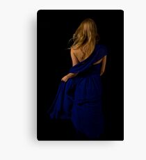 Sapphire Swagger Canvas Print