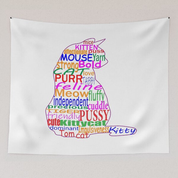 Item preview, Words that describe a cat designed and sold by JAZTshirt.