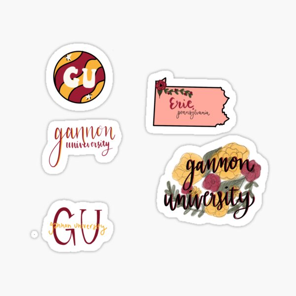Item preview, Gannon university sticker pack  designed and sold by grenellk.