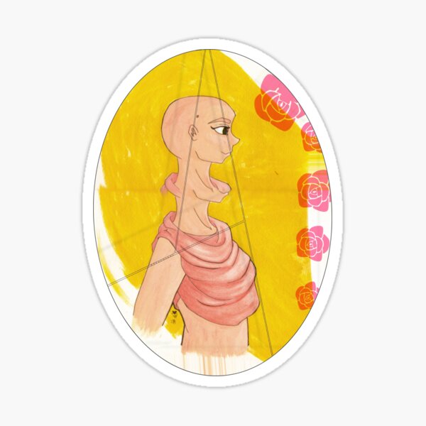 Comfort & Roses; Out of my Mind Sticker