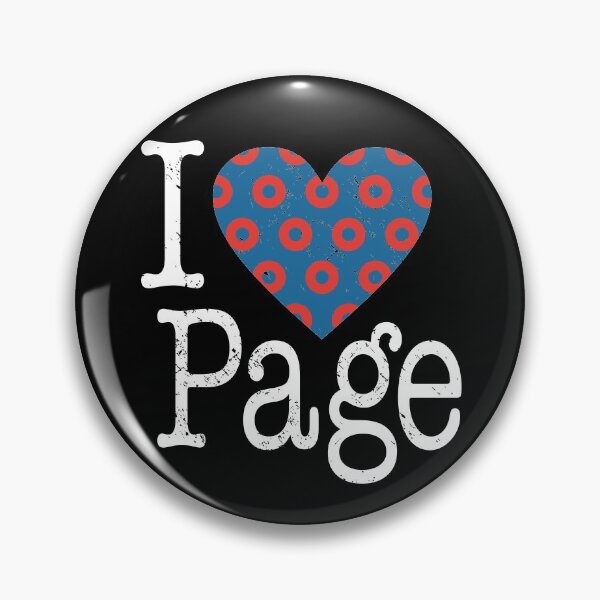 Item preview, Phish I Heart Page designed and sold by Normandie Rainwater.