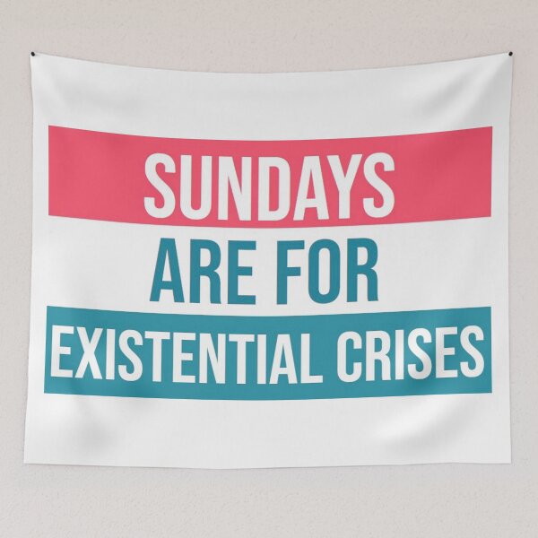 Item preview, Sundays are for Existential Crises designed and sold by Natalie Erskine.