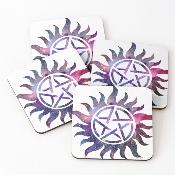 Item preview, supernatural galaxy logo designed and sold by Heart-and-Skull.