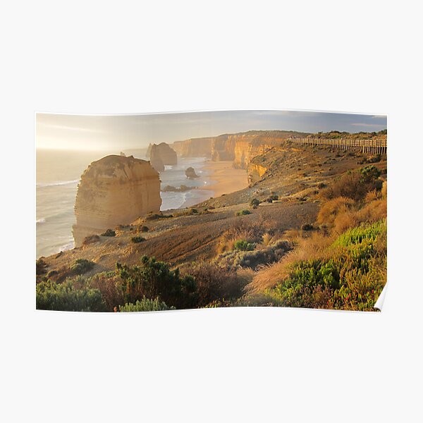 12 Apostles Early Dusk Poster
