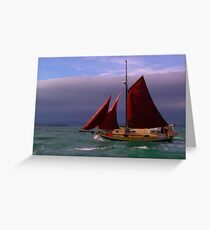 Sailing Greeting Card