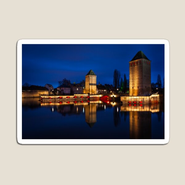 Ponts Couvert à Strasbourg Magnet