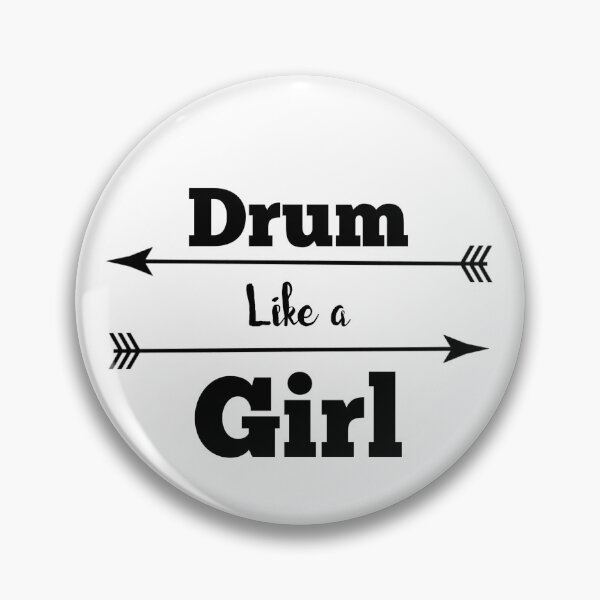 Item preview, Drummer Girl || Drum Like A Girl designed and sold by MSayyeau.