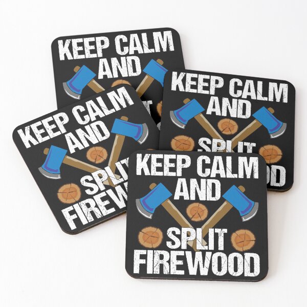 Item preview, Keep Calm And Split Firewood Camp Firewood designed and sold by inkedtee.