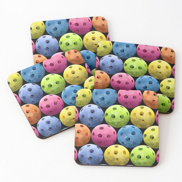Item preview, Multi colored Pickleballs designed and sold by 99stars.