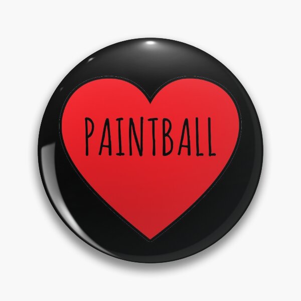 Artikelvorschau, Ich liebe Paintball Herz entworfen und verkauft von Vanover Designs.