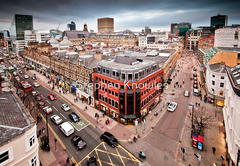 "Manchester City Centre" by Stephen Knowles | Redbubble