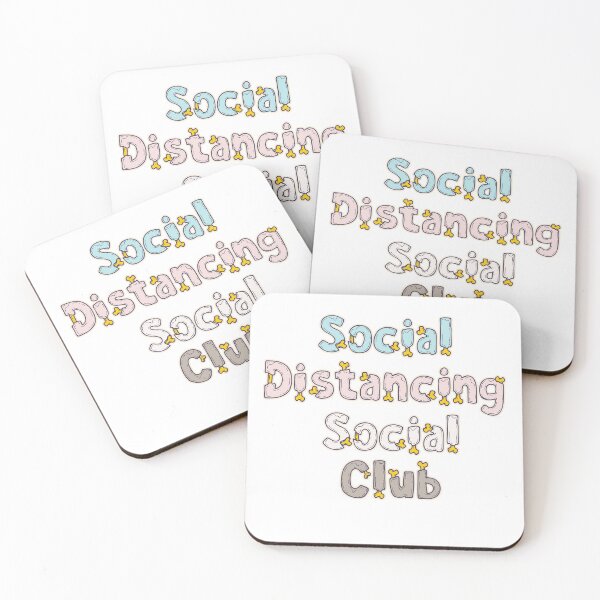 Item preview, Social Distancing Social club designed and sold by Birdtheman12345.