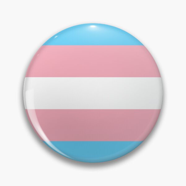 Item preview, Transgender pride stickers or pin designed and sold by favoritefandom.