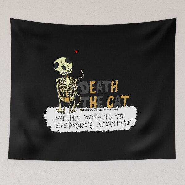 Item preview, Death the Cat (Portrait Edition in English) Version 2 designed and sold by Schrödingers Box.