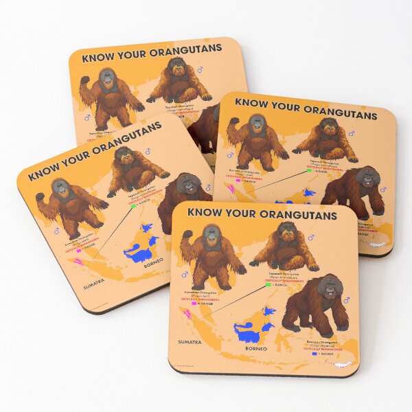 Item preview, Know Your Orangutans designed and sold by Peppermint Narwhal.