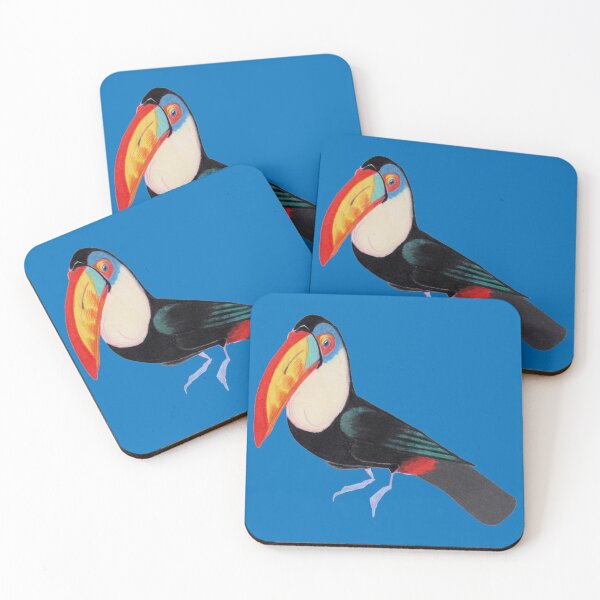 Item preview, Toucan, spanish blue background designed and sold by AnnaBaldon.