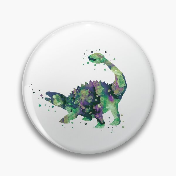 Artikelvorschau, Ankylosaurus, Aquarell Ankylosaurus, Dinosaurier entworfen und verkauft von Rosaliartbook.