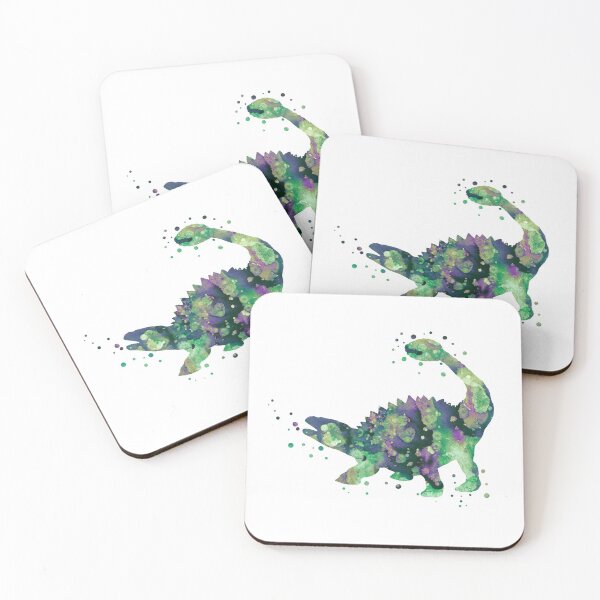 Item preview, Ankylosaurus, watercolor Ankylosaurus, dinosaur designed and sold by Rosaliartbook.