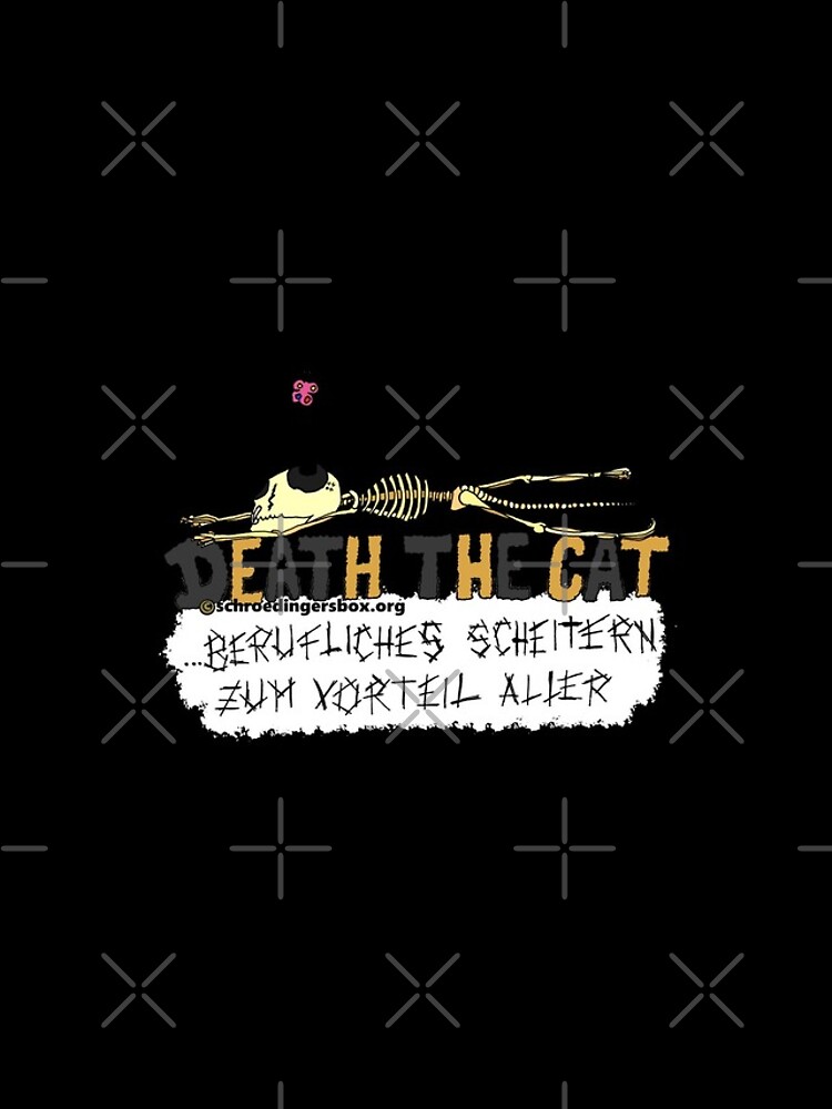 Thumbnail 4 von 4, iPhone-Hülle, Death the Cat (Failure Edition auf Deutsch) Version 2 designt und verkauft von Boxcats.
