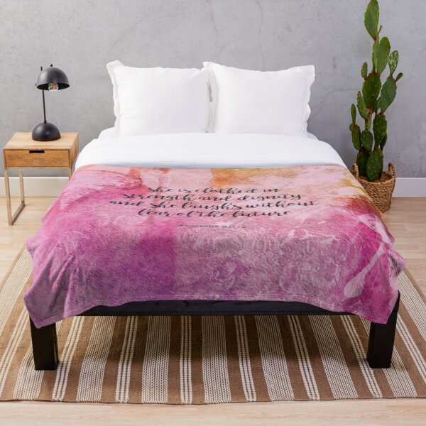 Item preview, She is clothed in strength, Proverbs 31:75 designed and sold by StudioCitrine.