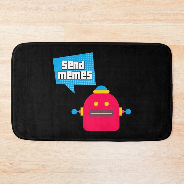 Item preview, Send Memes Robot Speech Bubble designed and sold by at85productions.